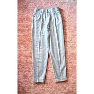 AKRIS PUNTO 100% Wool High Rise Gray Women’s Pants/Trousers 8